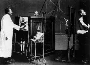 Pioneering days X-ray system